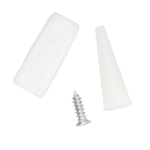 Puntas de recambio de nailon para alicate redondo - planas x2