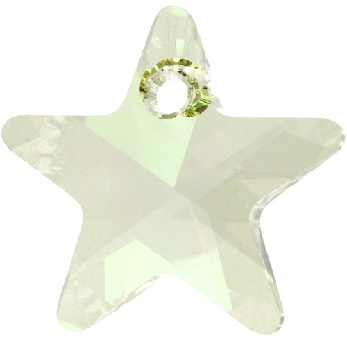 PureCrystal Colgante Estrella 6715 14 mm - Cristal Verde Luminoso x1