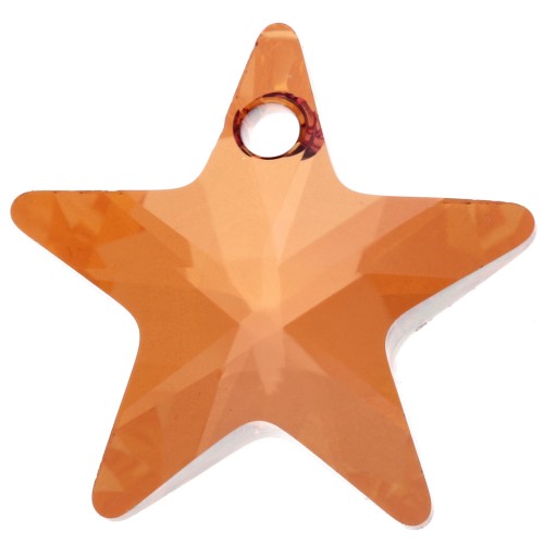 PureCrystal Colgante Estrella 6715 16 mm - Cobre Cristal x1