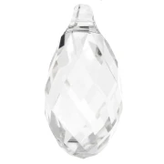 PureCrystal 6010 Gota 17x8,5 mm - Crystal Silver Shade x1