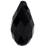 PureCrystal 6010 Gota 17x8,5 mm - Azabache x1