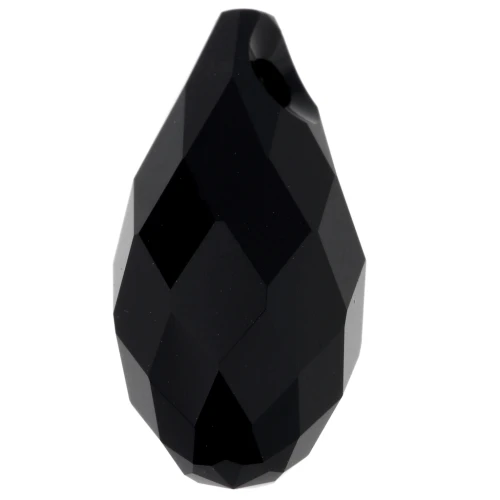 PureCrystal 6010 Gota 17x8,5 mm - Azabache x1