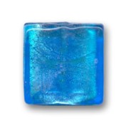 Cuadrados hoja de plata 20 mm Dark Aquamarine x4|raw }}