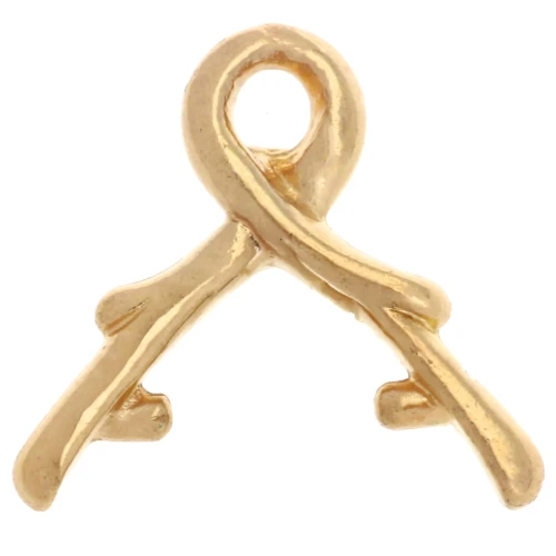 Colgante de 10 mm - Dorado x1