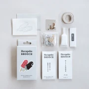Kit Miyuki para crear un broche - Glace x1