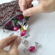Kit Miyuki para crear un bolso de mano - Marrón x1