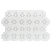 Molde de silicona Géa Creations para hacer colgantes florales de 15 mm a 17 mm