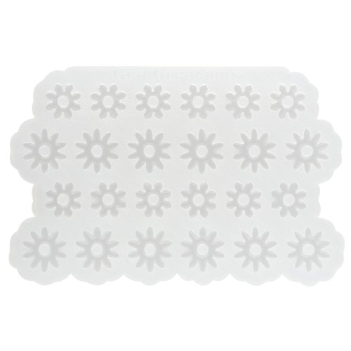 Molde de silicona Géa Creations para hacer colgantes florales de 15 mm a 17 mm