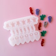 Molde de silicona Géa Creations para colgantes marinos x1
