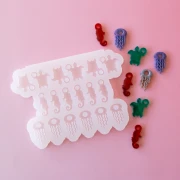 Molde de silicona Géa Creations para colgantes marinos x1