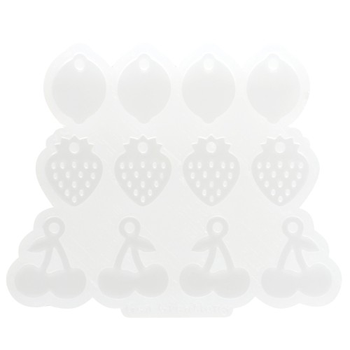 Molde de silicona Géa Creations para colgantes de frutas x1