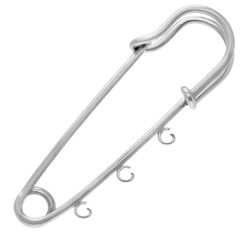 Pasador de seguridad de 49 mm - 3 anillas - acero inoxidable 304 x1