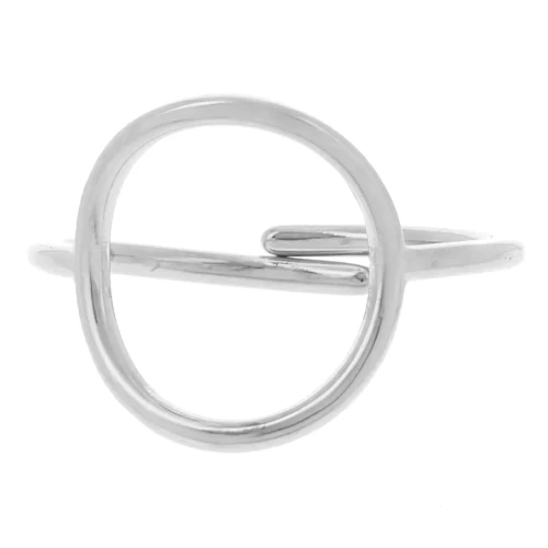Anillo calado ajustable 15 mm - Tamaños 52 a 58 - Acero inoxidable 304L