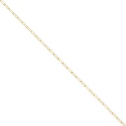 Cadena malla krinkle 1.4 mm Gold filled x50cm