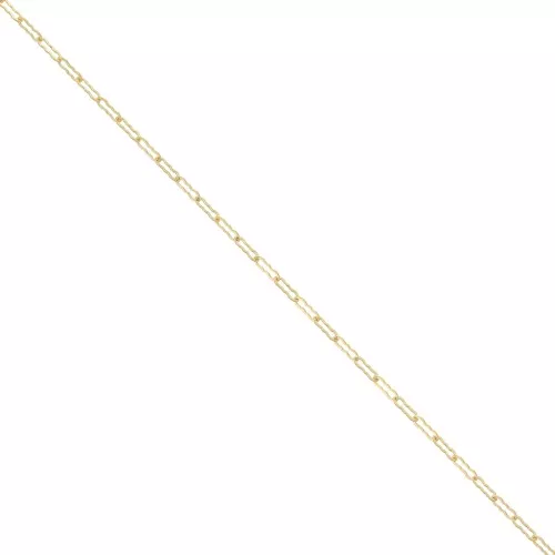 Cadena malla krinkle 1.4 mm Gold filled x50cm