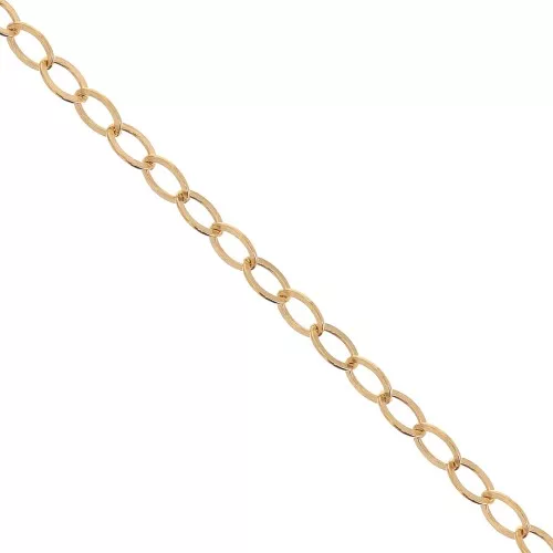 Cadena malla Forçat 2 mm Gold filled x50cm