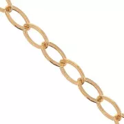 Cadena malla Forçat 2 mm Gold filled x50cm