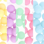 Regalo - Cuentas redondas sin agujero 6 mm - Colores de forma aleatoria x25