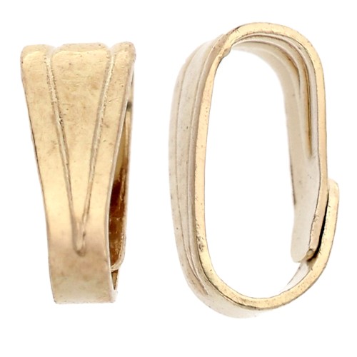 Pinzas para colgantes 6 mm - Dorado x20