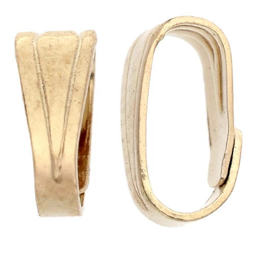 Pinzas para colgantes 6 mm - Dorado x20