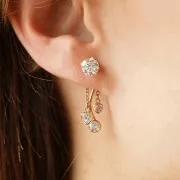 Cadena malla Forçat plana 1.3 mm Gold filled x50cm