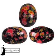 Cuentas de vidrio Samos® by Puca® 5x7 mm - Esmalte Naranja x10g