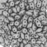 MiniDuo 2x4 mm Pastel Grey Pearl x10g|raw }}