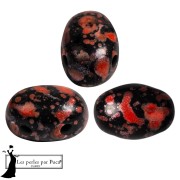 Cuentas de vidrio Samos® by Puca® 5x7 mm - Esmalte Rojo x10g