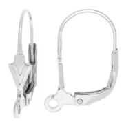 Dormeuses triangulares étnicos de 18 mm en plata de ley 925 x2