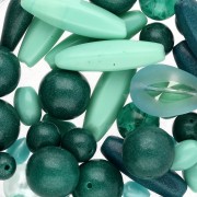 Surtido de perlas de Bohemia - Mix Sea Green x50g|raw }}