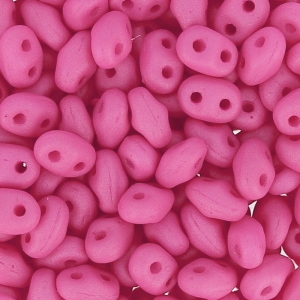 MiniDuo 2x4 mm Saturated Neon Pink x10g