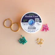 Mi bisutería DIY - Kit criollo de flores con biconos de perlas