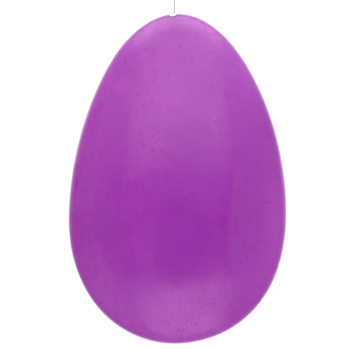 Cuenta semiperforada de resina 50x33 mm - Violeta x1