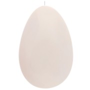 Cuenta semiperforada de resina 50x33 mm - Crudo x1