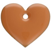 mostaza - Corazones de metal y resina epoxi 12x13 mm - Mostaza x6 Corazones de metal y resina epoxi 12x13 mm - Mostaza x6