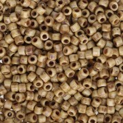 Cuentas de Rocalla Matubo 10/0, 2,1 mm - White Picasso, 10 g