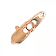 Cierre de langosta de oro rosa de 10 mm x1