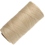 Bobina de hilo encerado Linhasita para micromacrame de 0,35 mm - Dark Cream (762) x 448 m