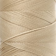 Bobina de hilo encerado Linhasita para micromacramé de 0,5 mm - Dark Cream (762) x 335 m