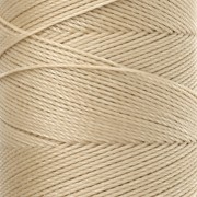 Bobina de hilo encerado Linhasita para micro macramé de 0,75 mm - Dark Cream (762) x 228 m