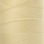 Bobina de hilo encerado Linhasita para micromacramé de 0,35 mm - Amarillo claro (1) x 448 m