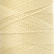 Bobina de hilo encerado Linhasita para micro macramé de 0,75 mm - Amarillo claro (1) x 228 m