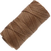 Bobina de hilo encerado Linhasita para micromacramé de 1,5 mm - Madera (21) x 116 m