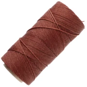 Bobina de hilo encerado Linhasita para micro macramé de 1,5 mm - Old Copper (25) x 116 m