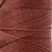 Bobina de hilo encerado Linhasita para micro macramé de 1,5 mm - Old Copper (25) x 116 m