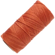Bobina de hilo encerado Linhasita para micromacrame de 1,5 mm - Topaz (30) x 116 m