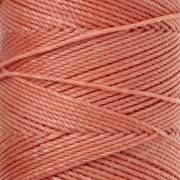 Bobina de hilo encerado Linhasita para micro macramé de 1,5 mm - Terracota (35) x 116 m