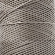 Bobina de hilo plano encerado Linhasita para macramé de 1,4 mm - Greige (4) x 167 m