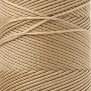 Bobina de hilo plano encerado Linhasita para macramé, 1,4 mm - Straw (18) x 167 m
