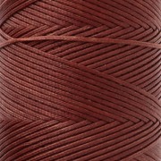 Bobina de hilo plano encerado Linhasita para macramé, 1,4 mm - Old Copper (25) x 167 m